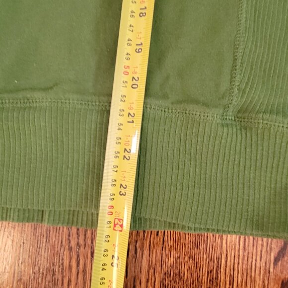 Old Navy Vintage Lightweight Green Hoodie Women's Size Large - Picture 10 of 11
